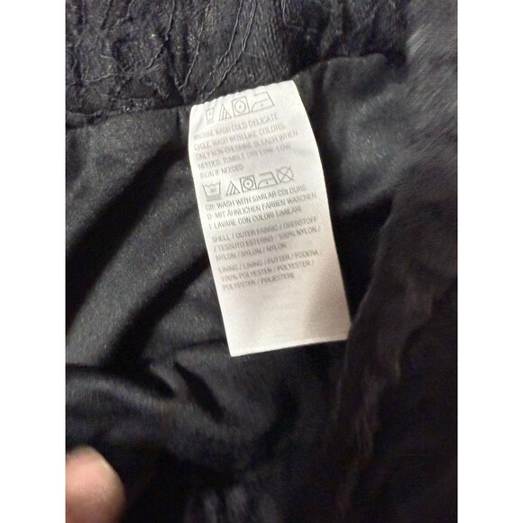 Dennis Basso Women's Pants Sz 3XP Regular Fully Lined Lace Black A675075 - Picture 7 of 14